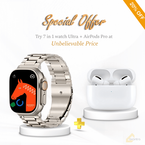 Tech Combo of the Month – Ultra Watch + AirPods Pro